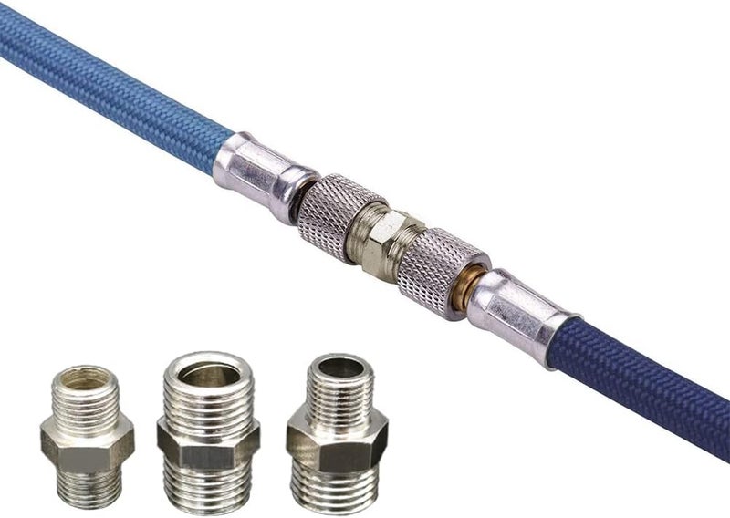Spedertool 16 Pcs Airbrush Adapter Set, 1/8 and 1/4 Inch Male/Female Connectors, Quick Disconnect - Image 5